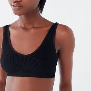 NWT Out From Under Cindy Ribbed Scoop Back Bra